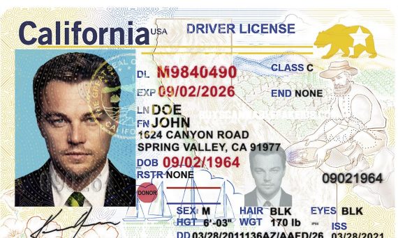 California Fake Driver License Scannable New - Buy Scannable Fake Id ...