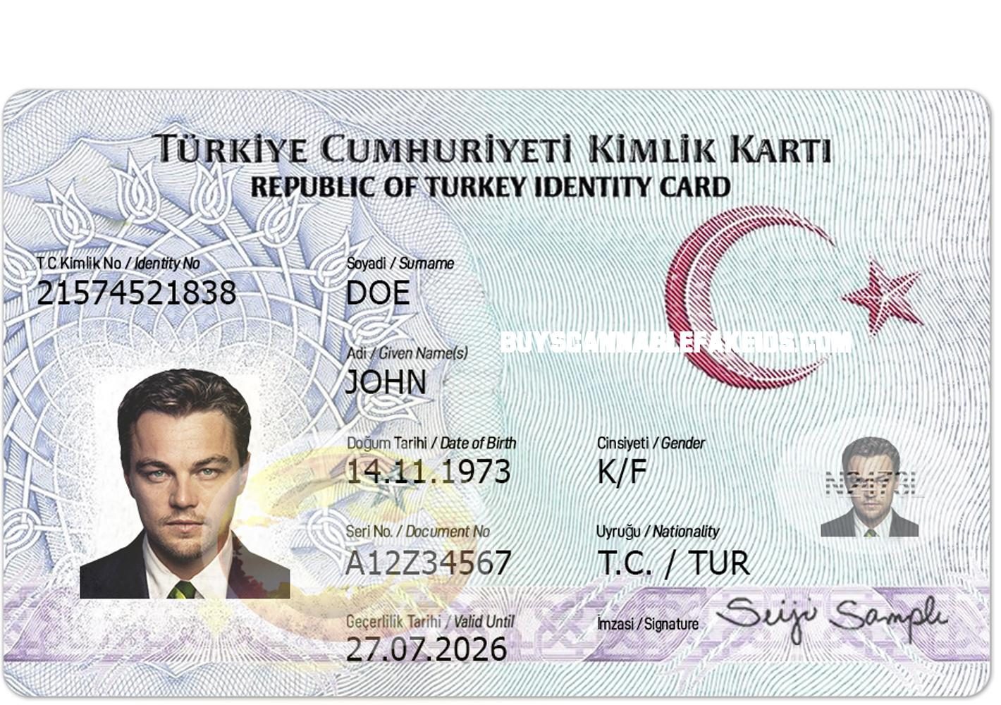 Turkey Scannable Fake Id Card Buy Scannable Fake Id Best Fake Ids