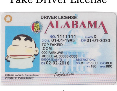 Alabama Scannable fake id