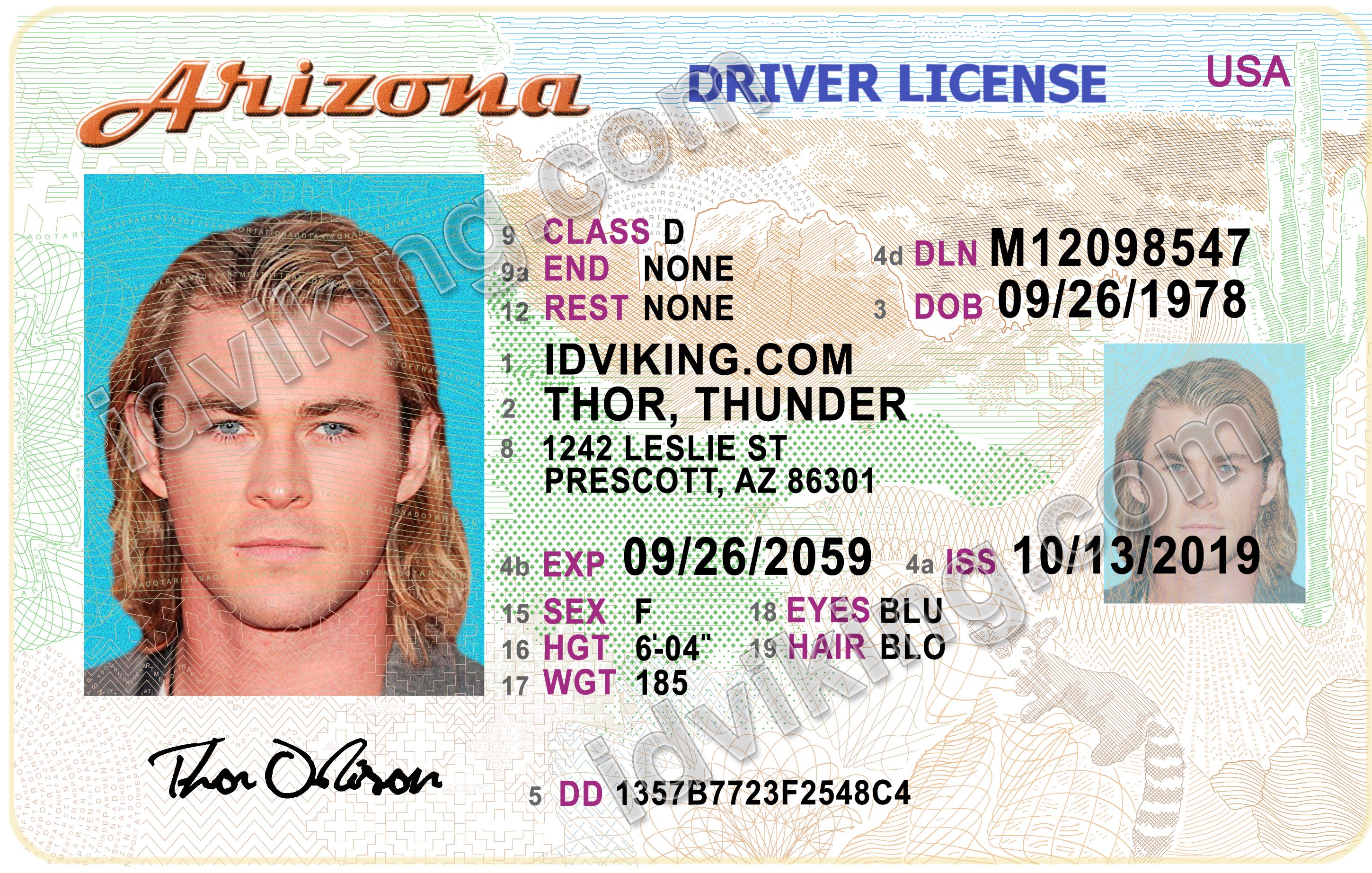 Arizona Scannable Fake Id Website