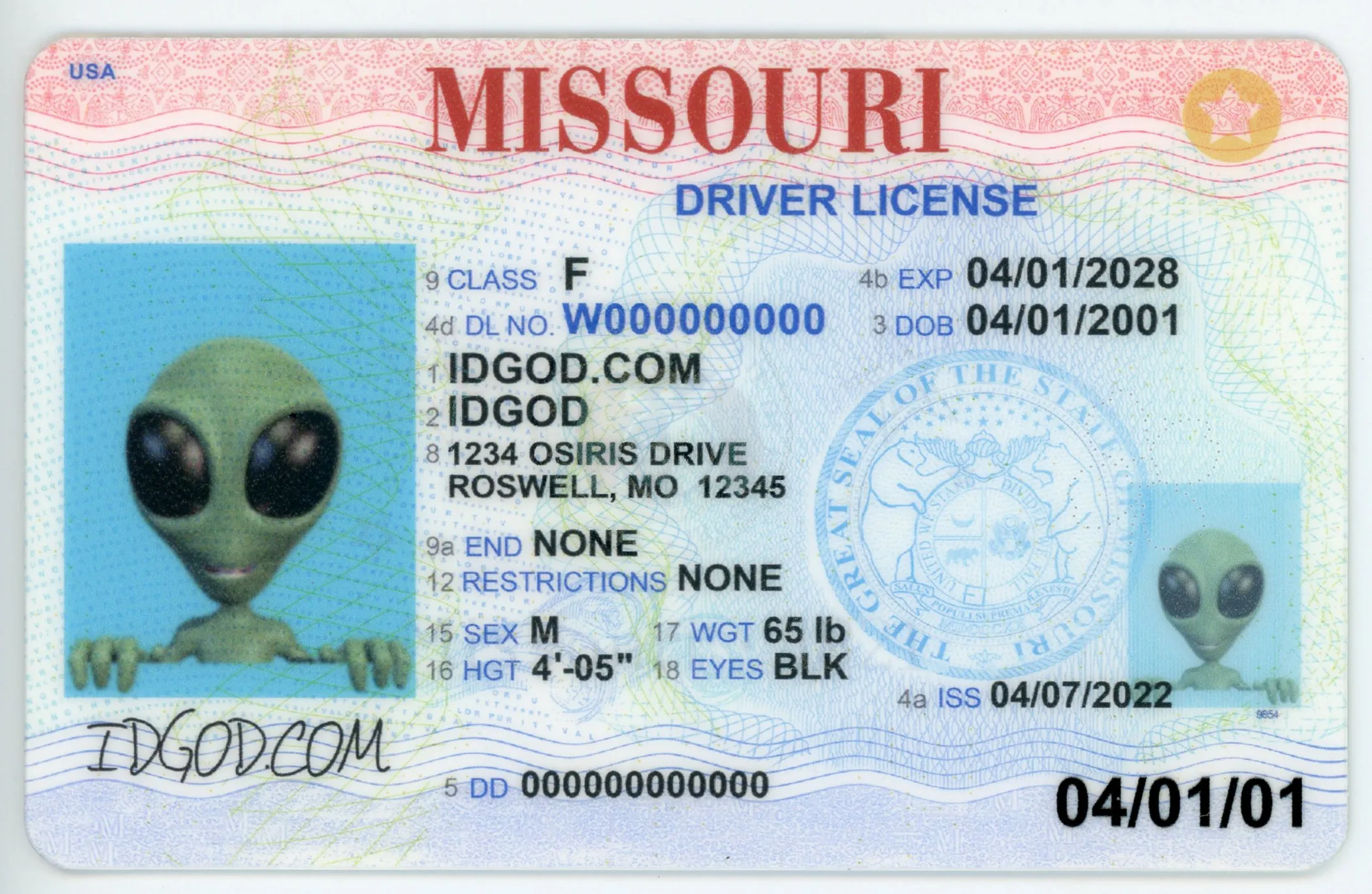 Best Missouri Scannable Fake Id