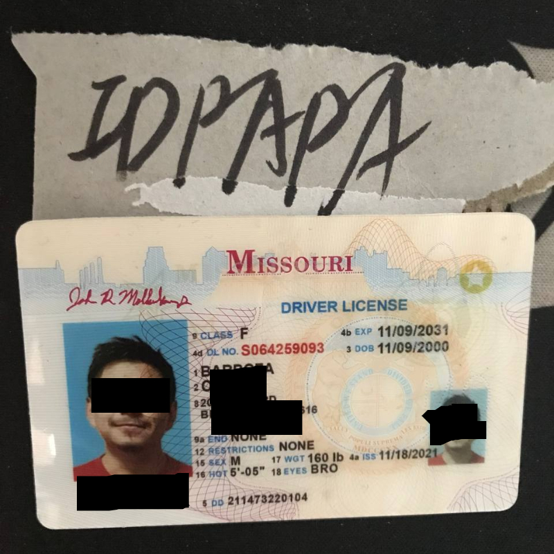 Best Missouri Scannable Fake Id