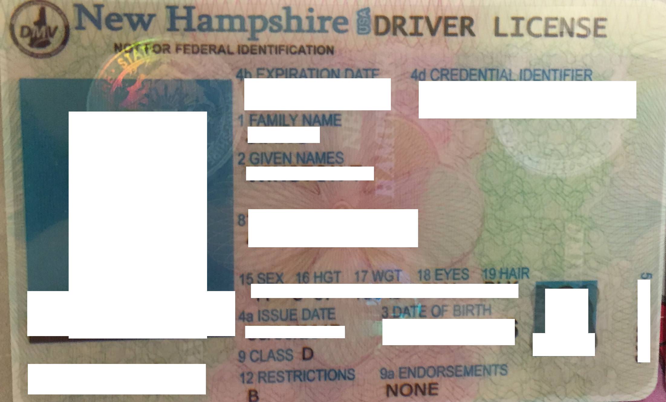 Best New Hampshire Fake Id