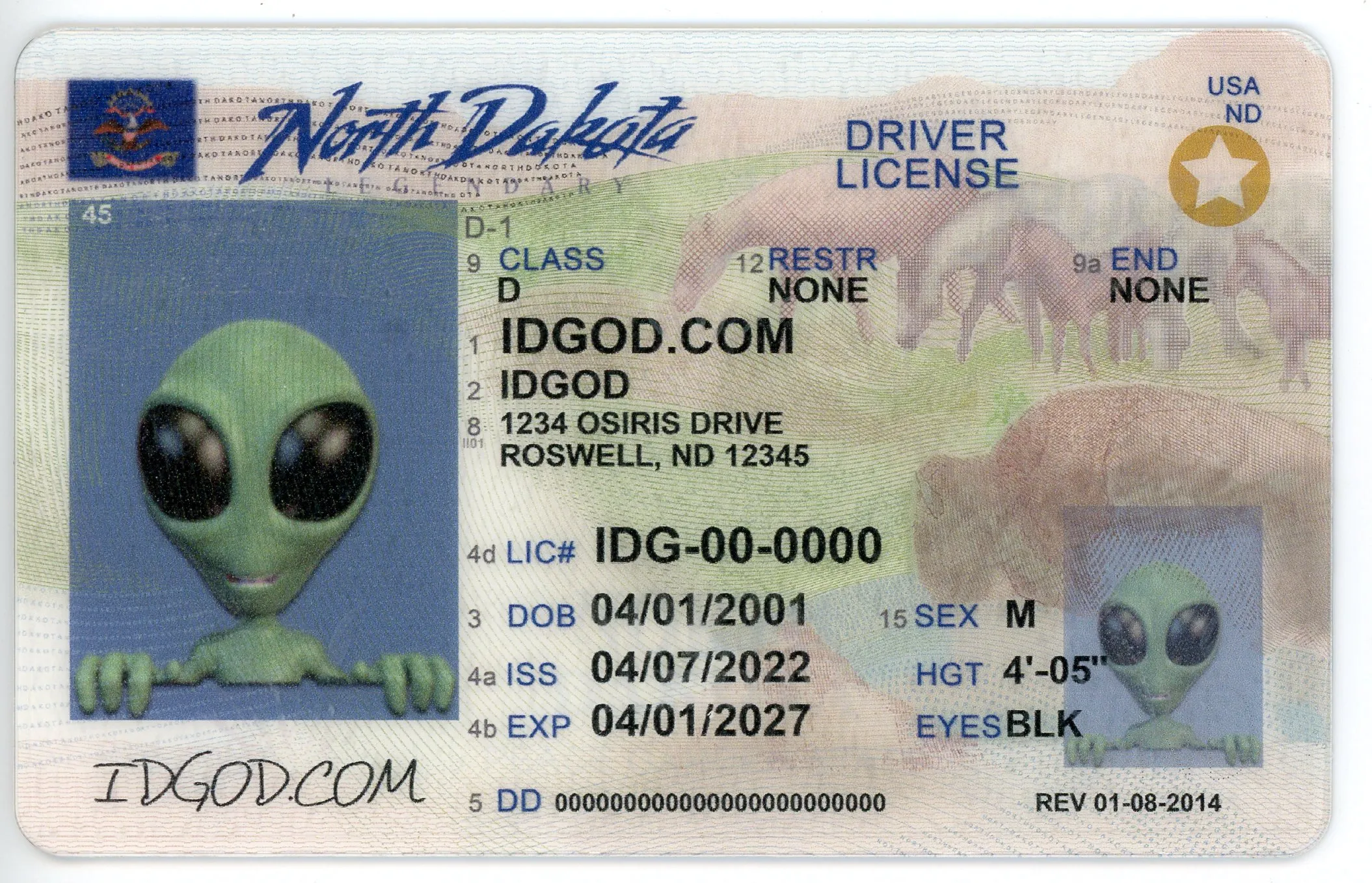 Best North Dakota Fake Id