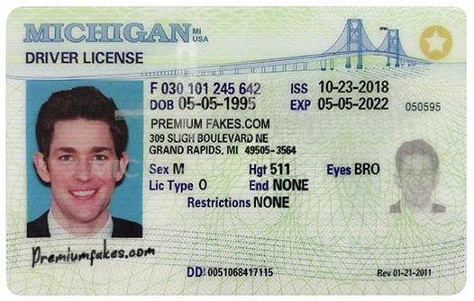 Buy Michigan Scannable Fake Id