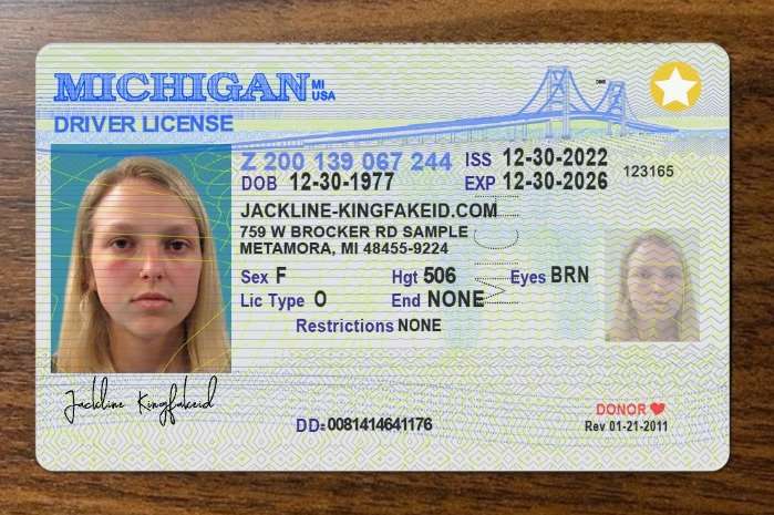 Buy Michigan Scannable Fake Id