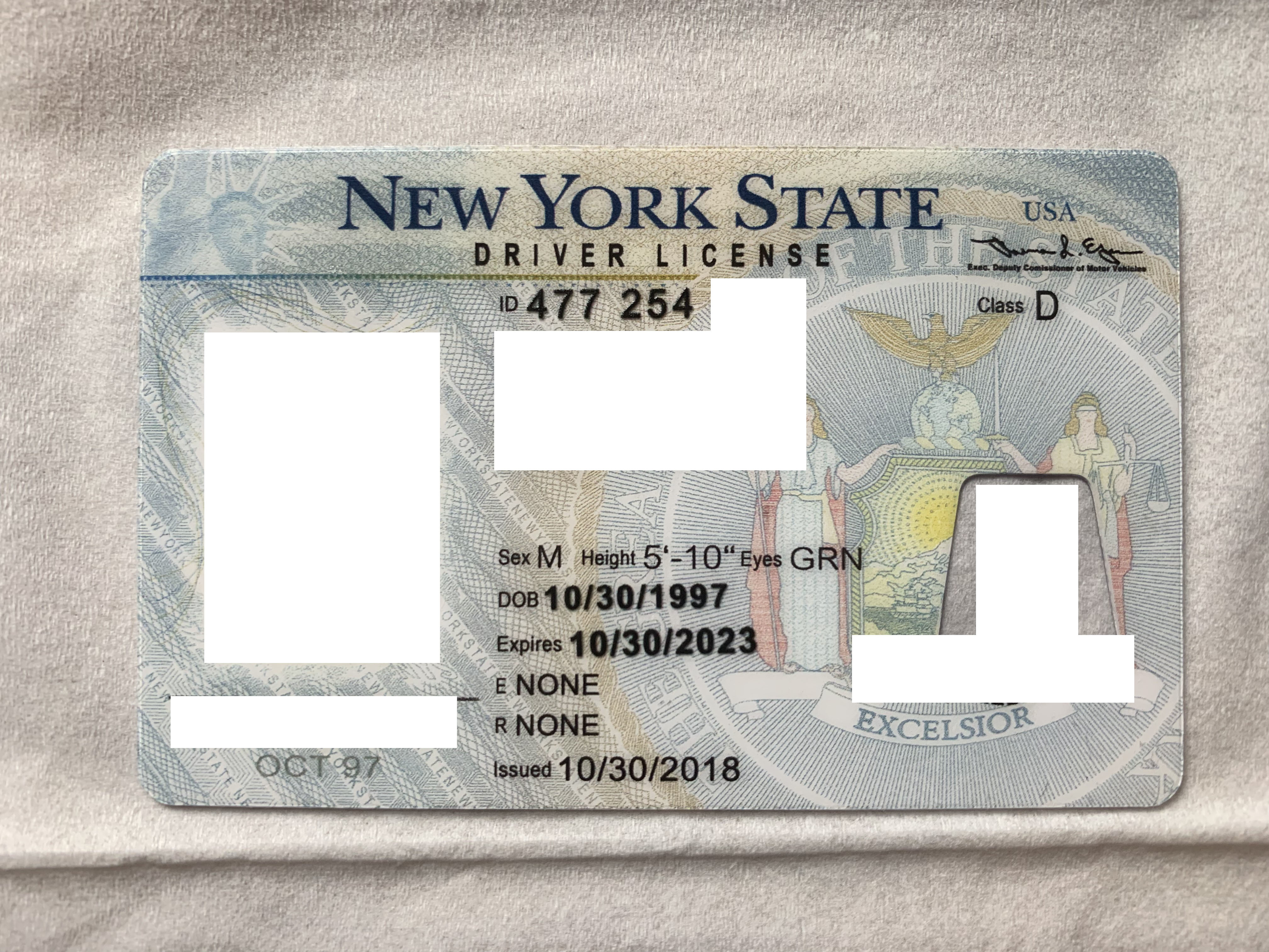 Buy New York Scannable Fake Id