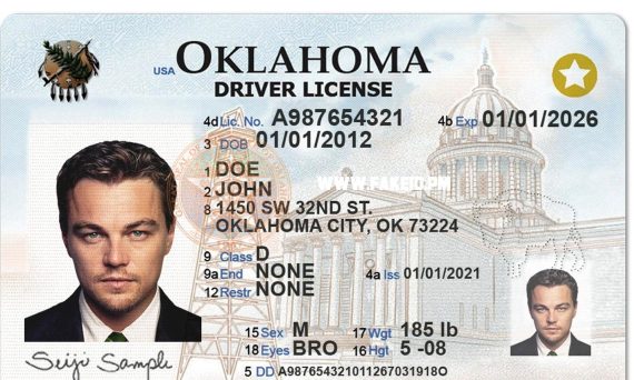 Buy Oklahoma Fake Id