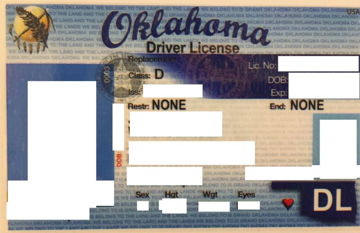 Buy Oklahoma Scannable Fake Id