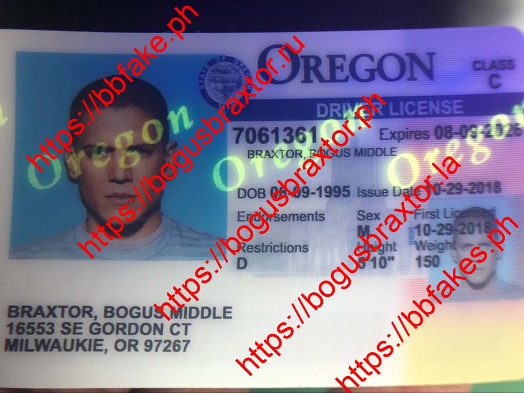 Buy Oregon Fake Id