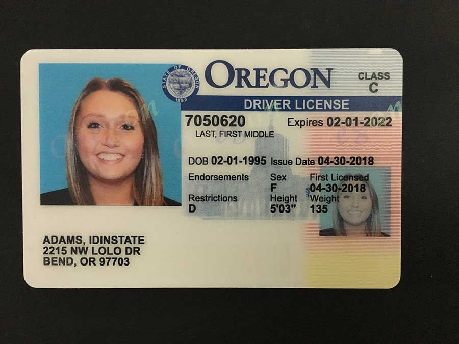 Buy Oregon Fake Id