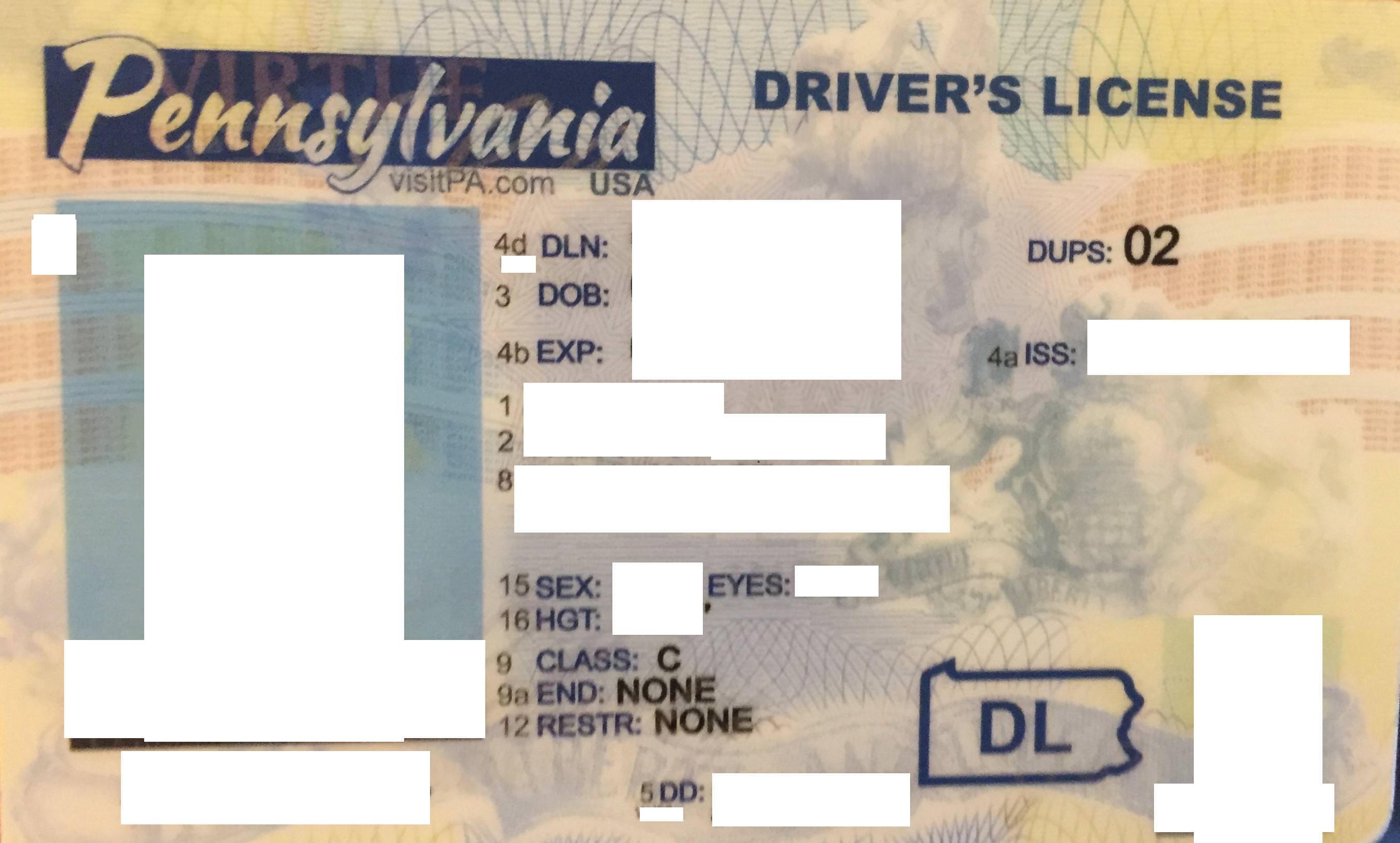 Buy Pennsylvania Fake Id