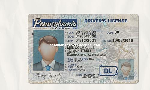 Buy Pennsylvania Scannable Fake Id