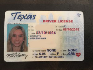 Buy Texas Fake Id