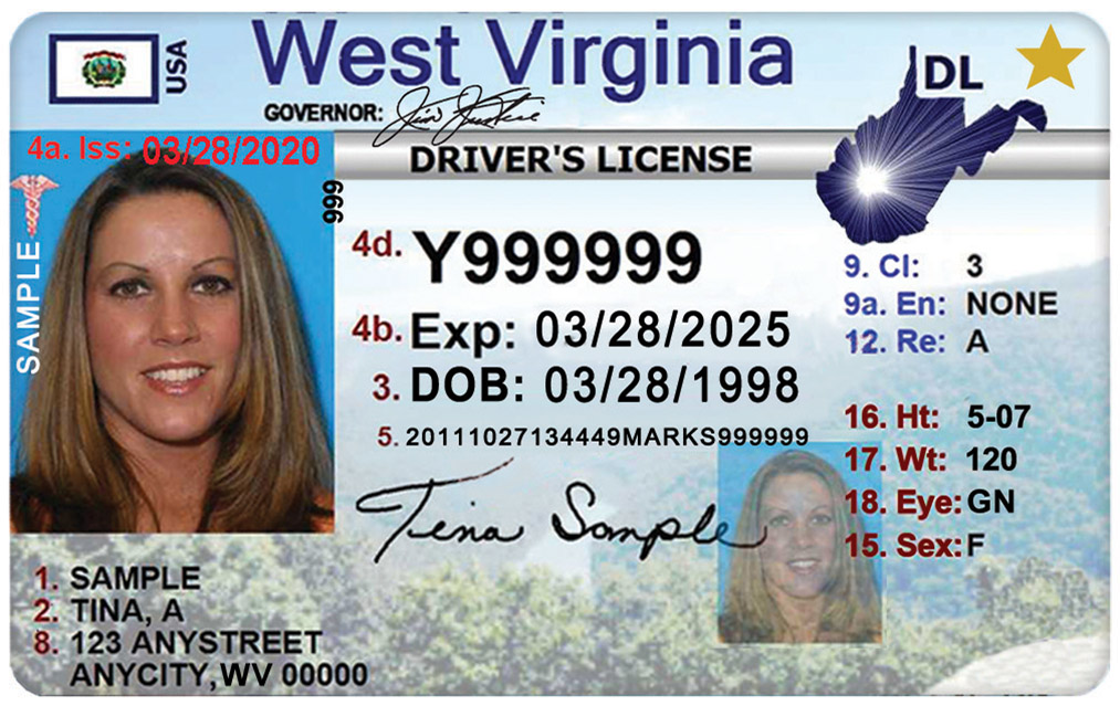 Buy West Virginia Scannable Fake Id