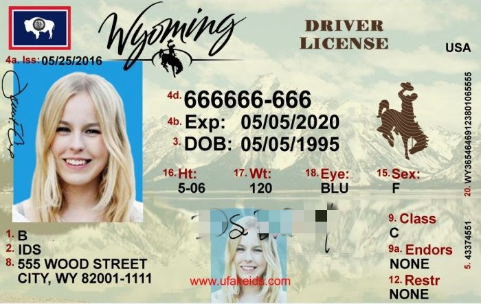 Buy Wyoming Fake Id