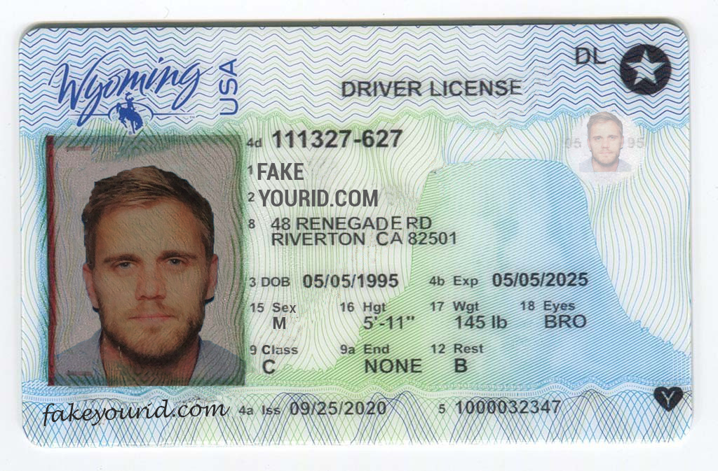 Buy Wyoming Fake Id