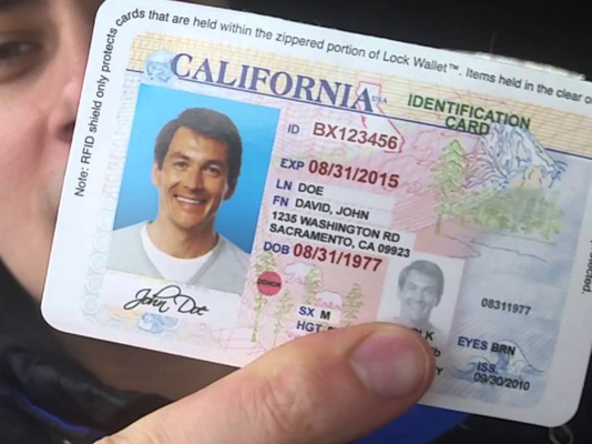 California Scannable Fake Id Front And Back