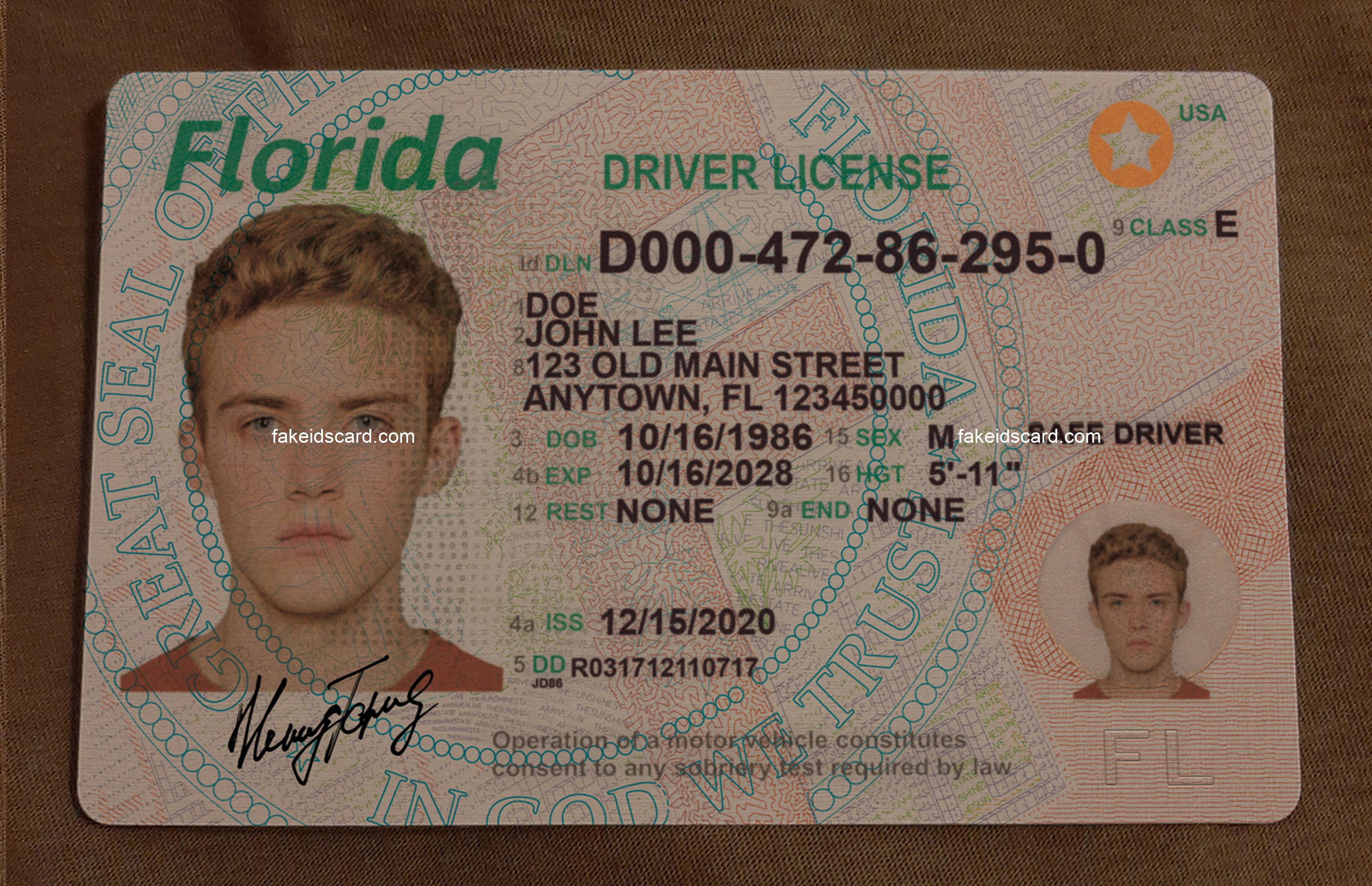 Cheap Florida Fake Id