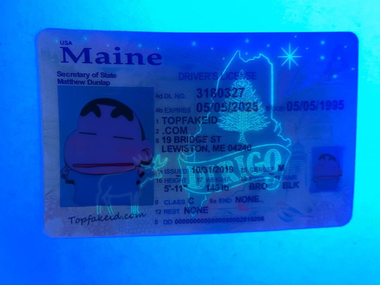 Cheap Maine Scannable Fake Id