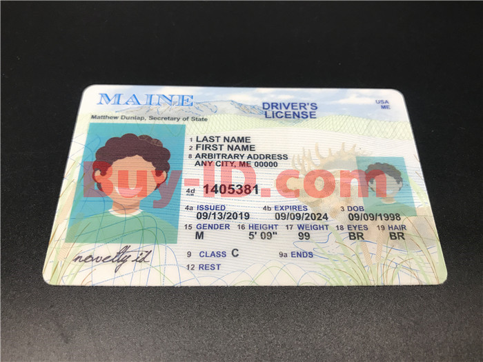 Cheap Maine Scannable Fake Id