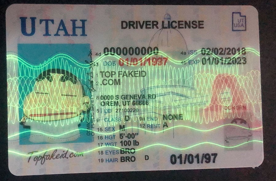 Cheap Utah Fake Id