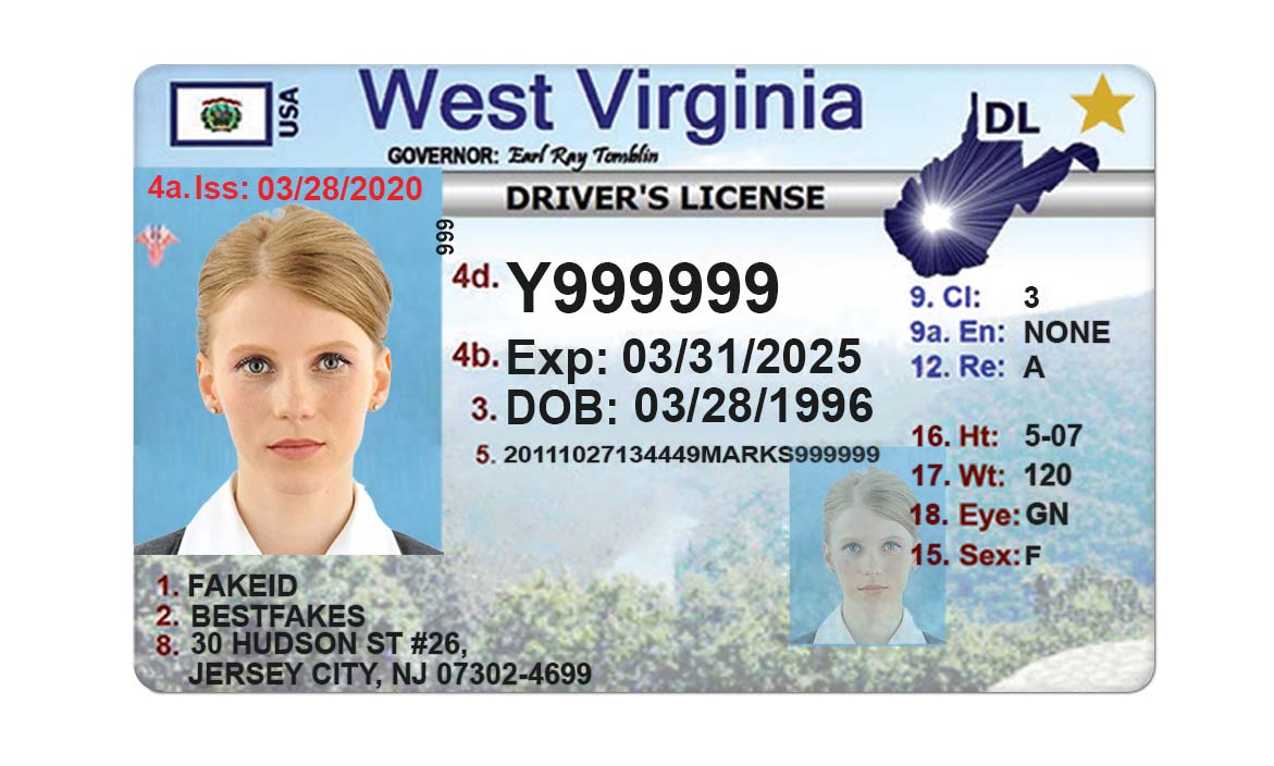 Cheap West Virginia Fake Id