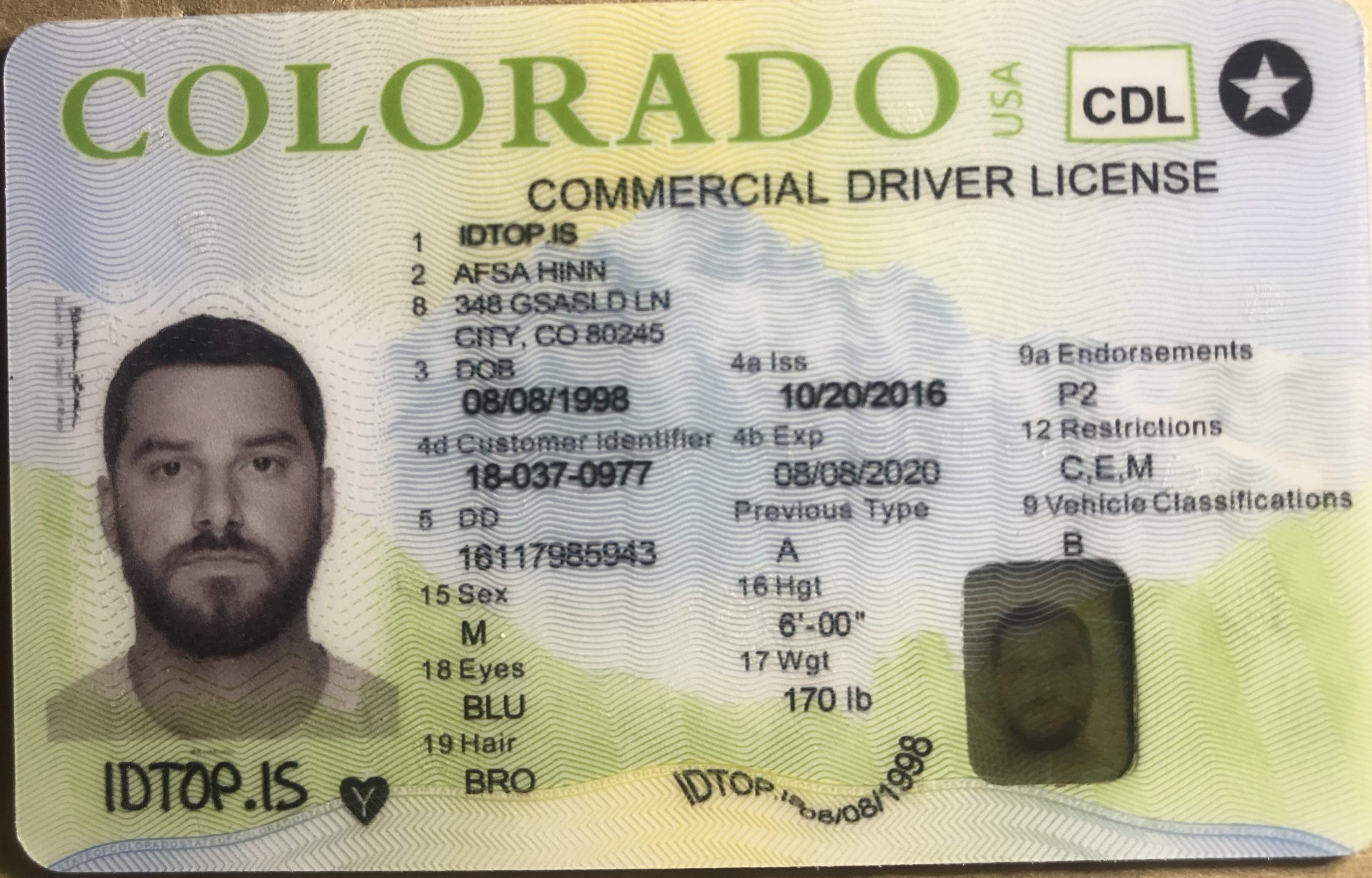 Colorado Scannable Fake Id Charges