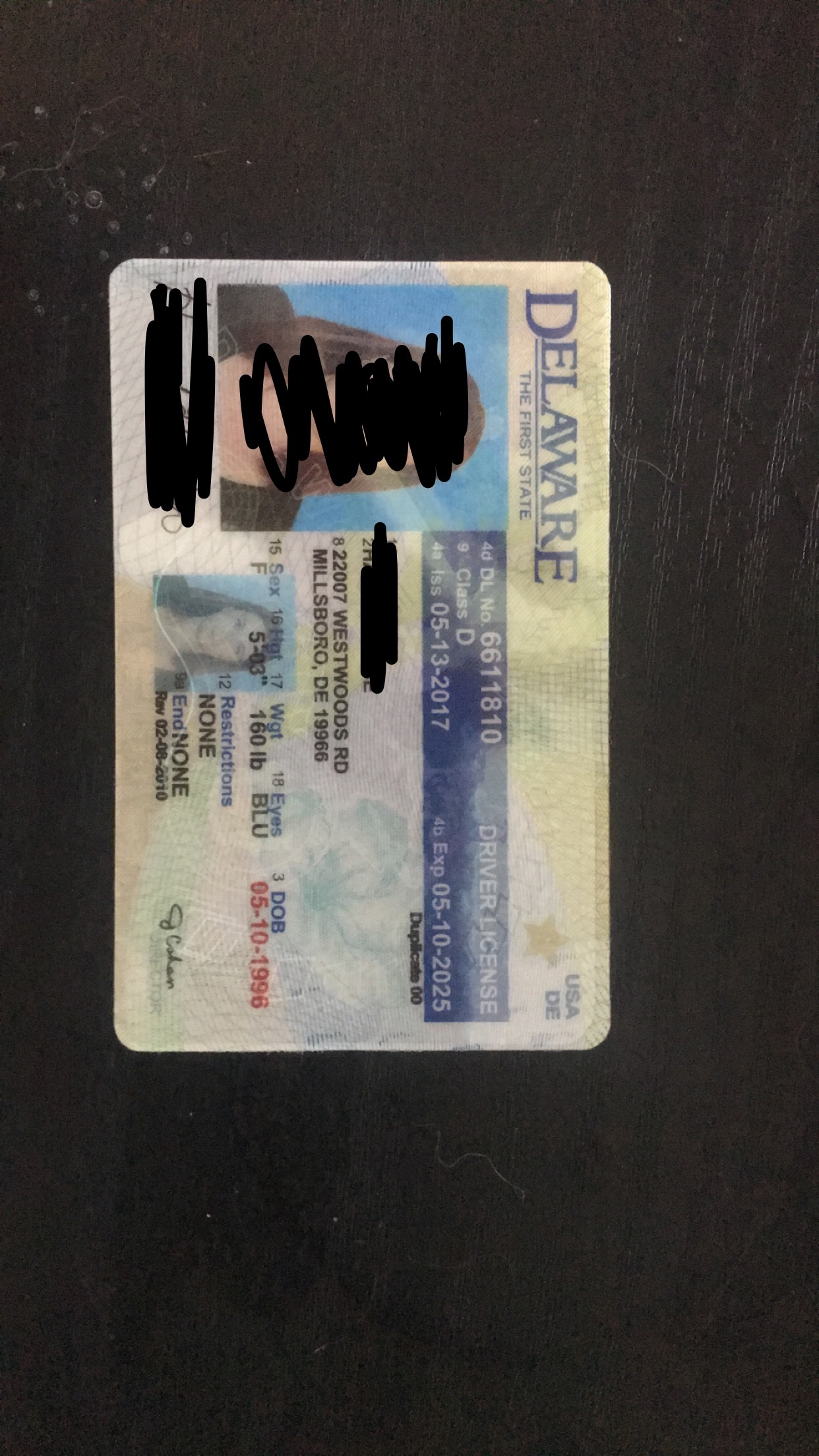 Delaware fake id