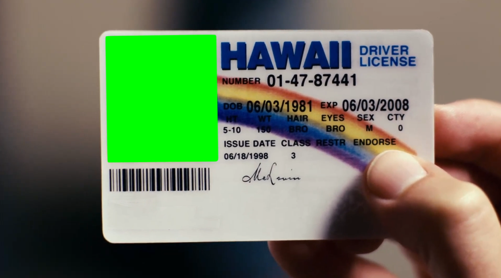 Hawaii Fake Id Generator