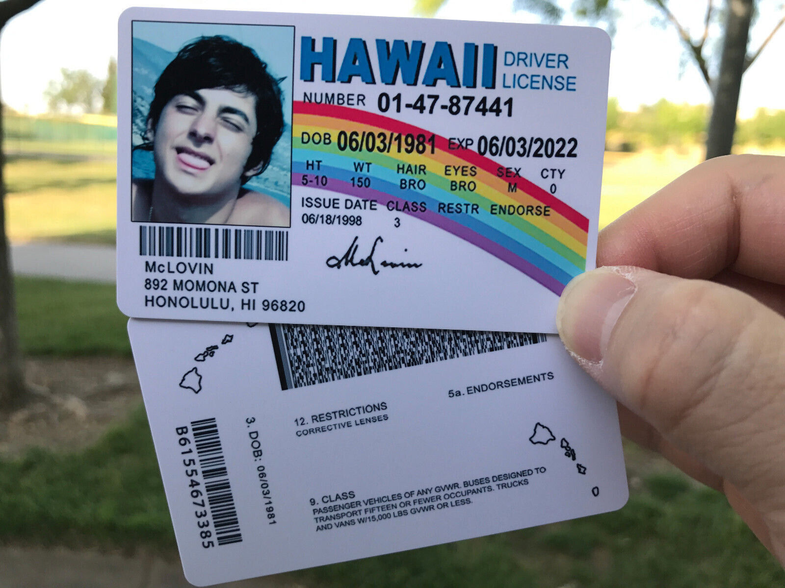 Hawaii Fake Id Generator