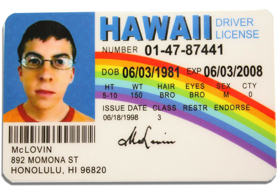 Hawaii Fake Id Reddit