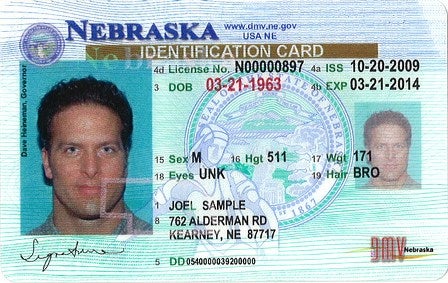 How Much Is A Nebraska Fake Id