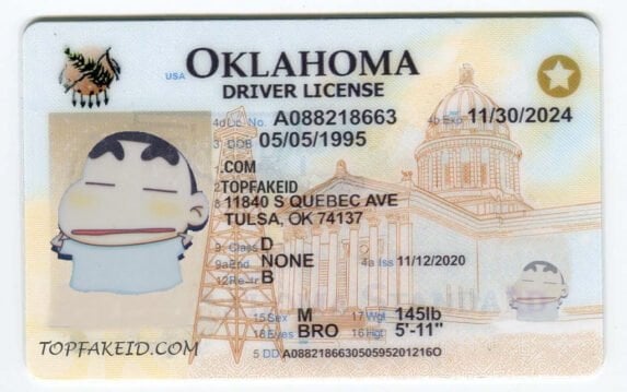 How Much Is A Oklahoma Scannable Fake Id