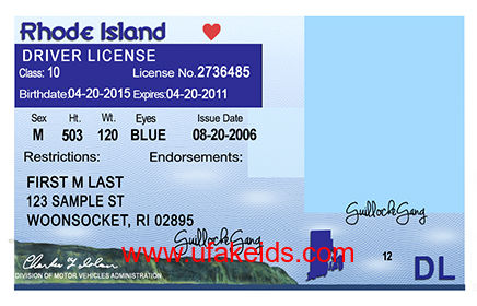 How Much Is A Rhode Island Fake Id