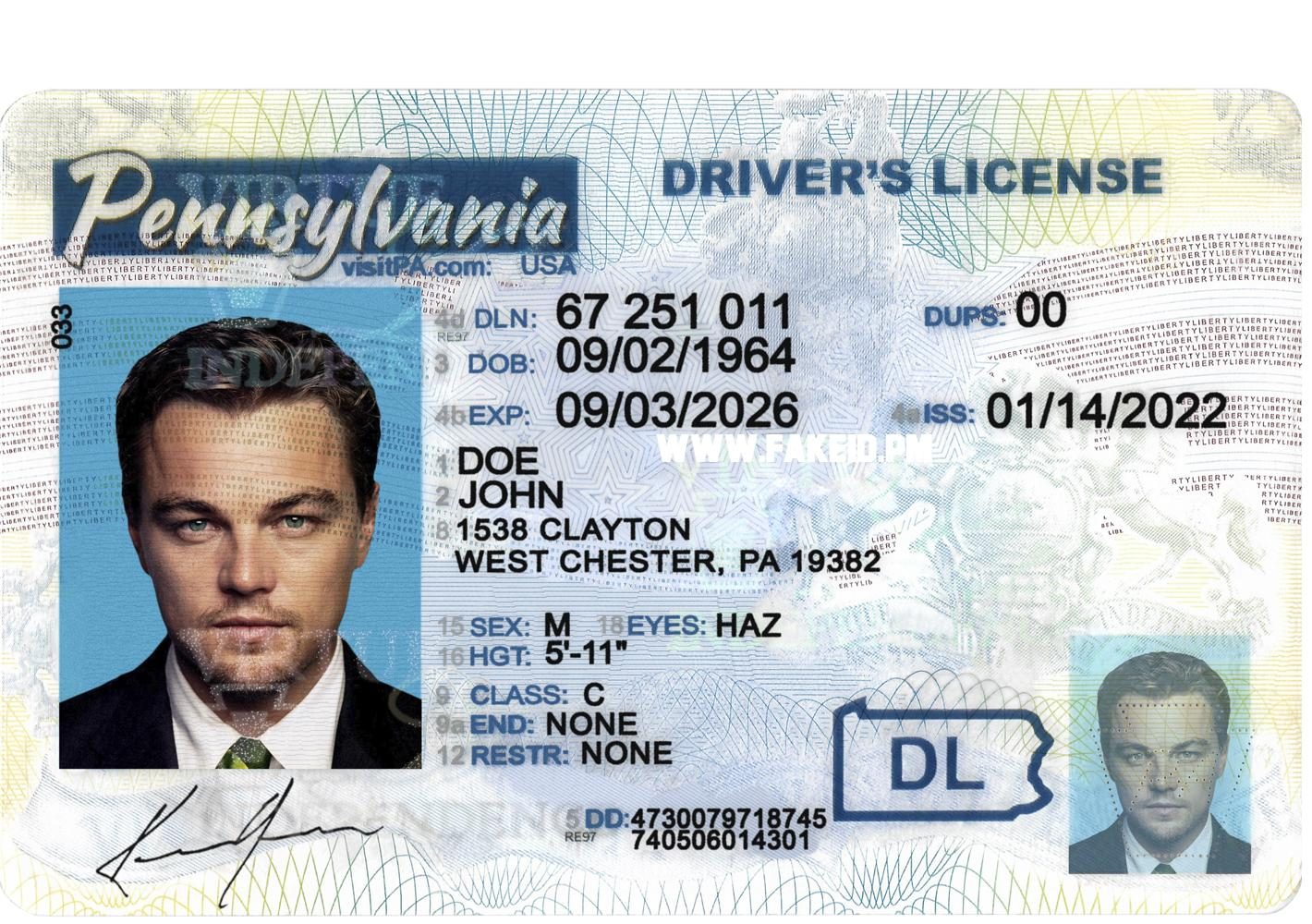 How To Get A Pennsylvania Fake Id