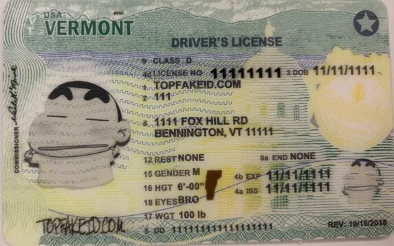 How To Get A Vermont Scannable Fake Id