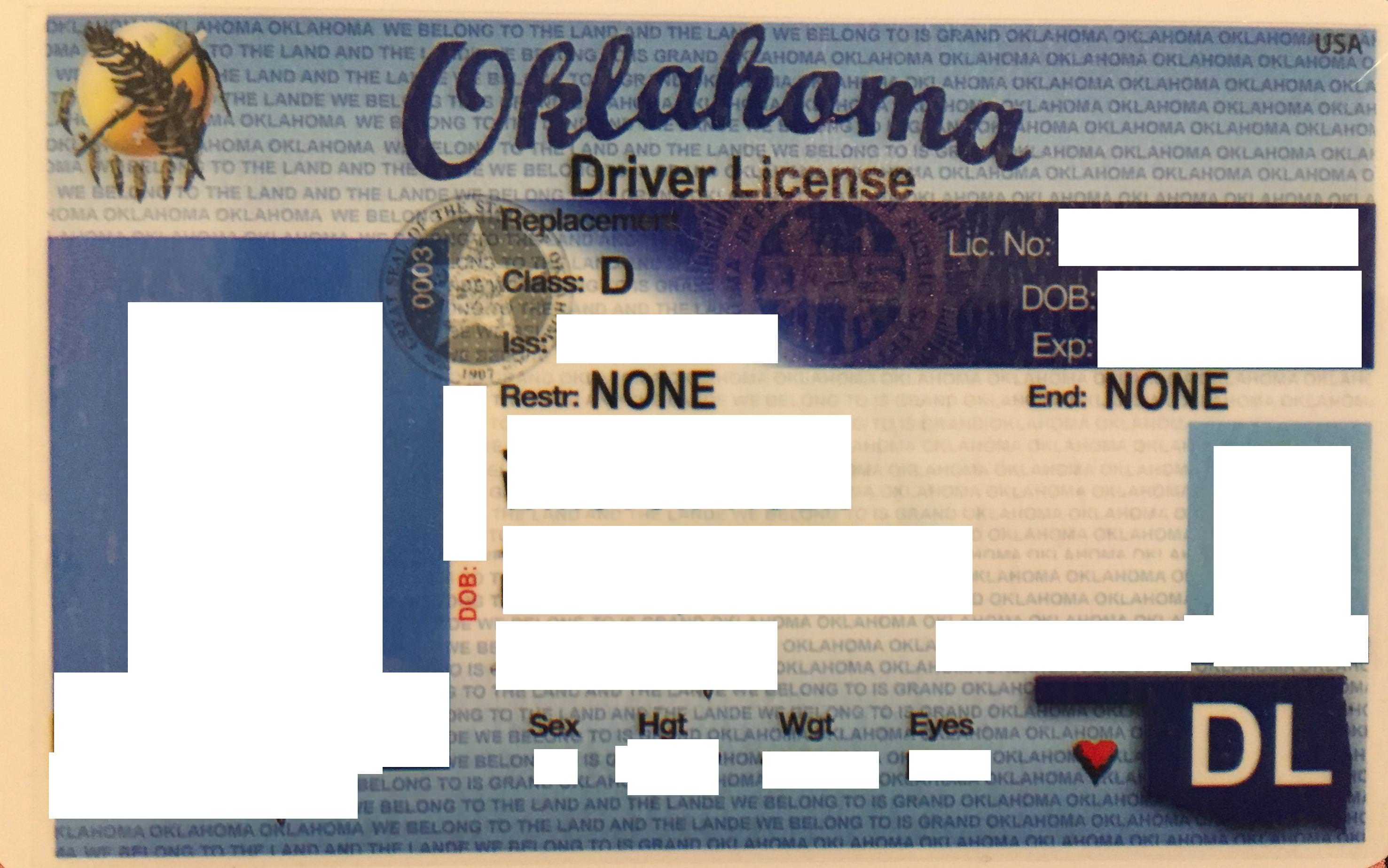 How To Make A Oklahoma Fake Id