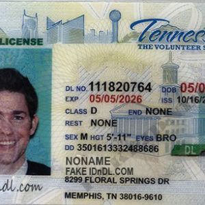 How To Make A Tennessee Fake Id