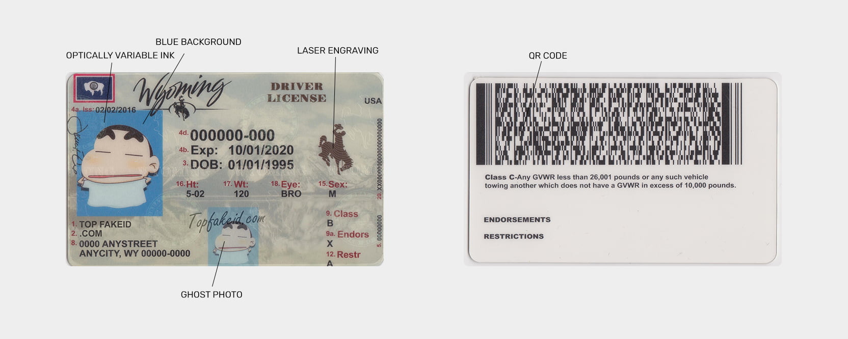 How To Make A Wyoming Scannable Fake Id