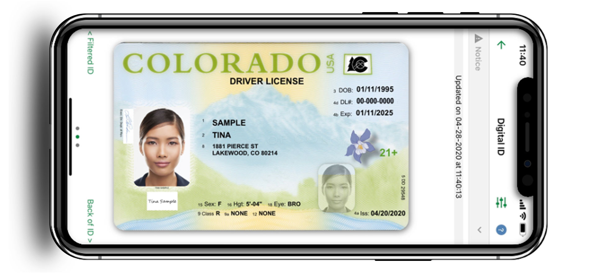 Idaho Scannable Fake Id Front And Back