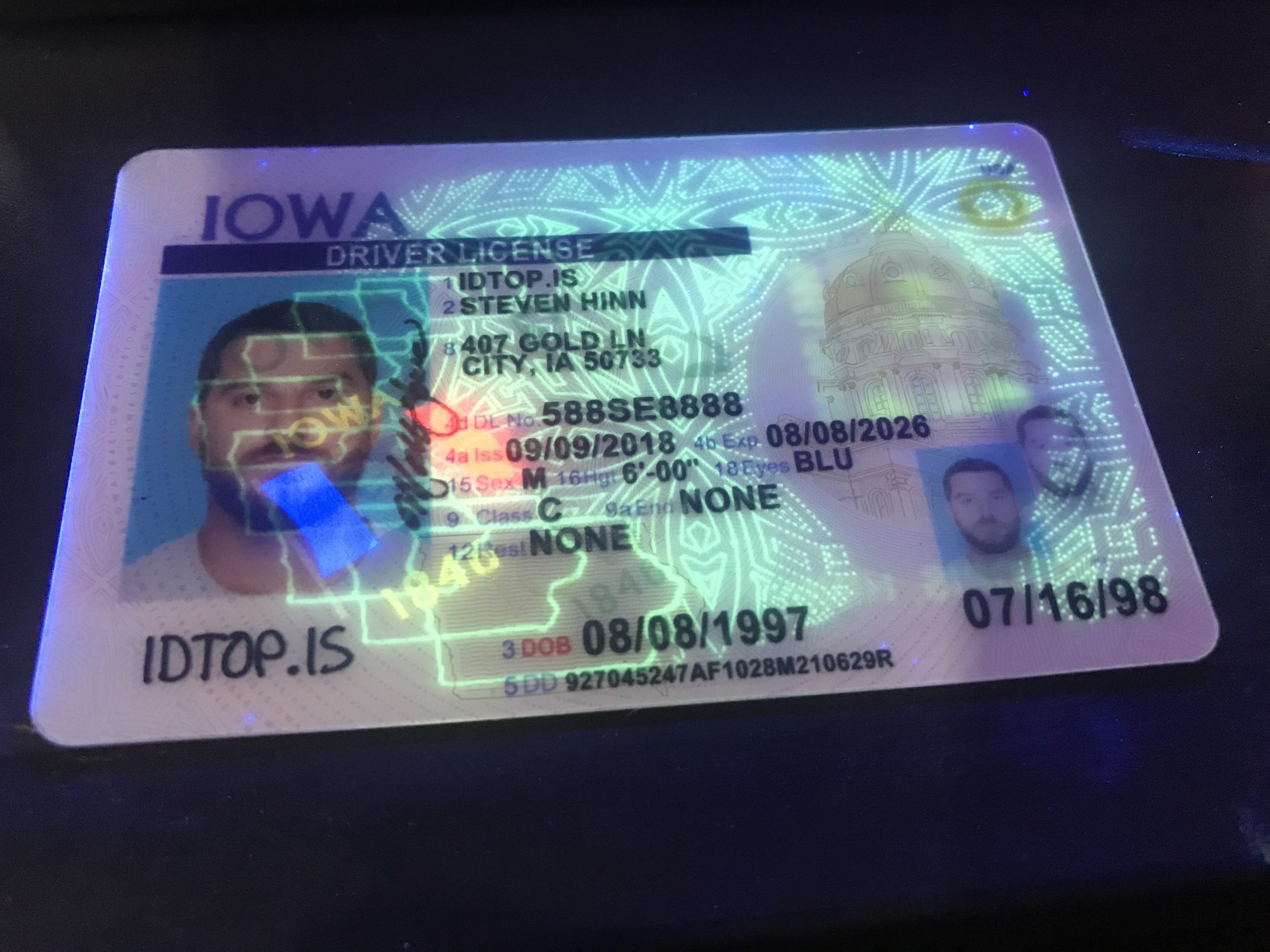 Iowa Fake Id Templates