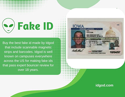 Iowa Scannable Fake Id Maker