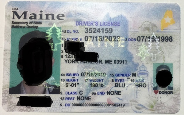 Maine Scannable Fake Id Charges