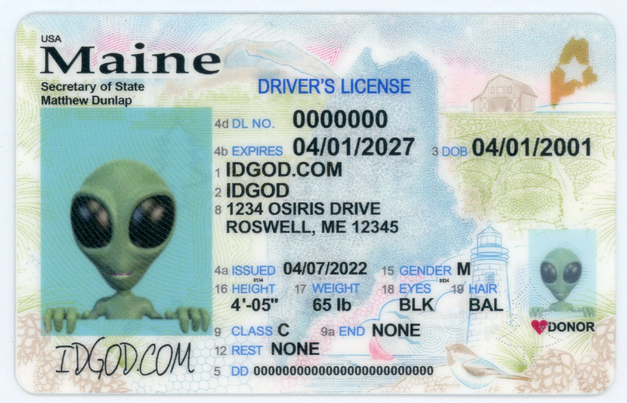 Maine Scannable Fake Id Online