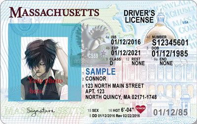 Massachusetts Fake Id Templates