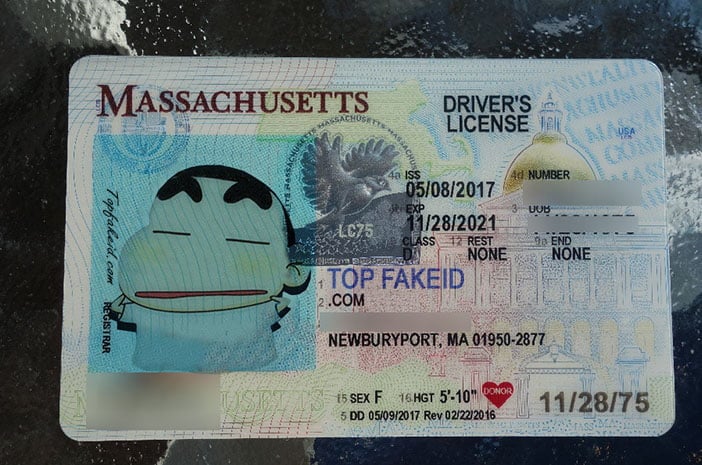 Massachusetts Fake Id Templates