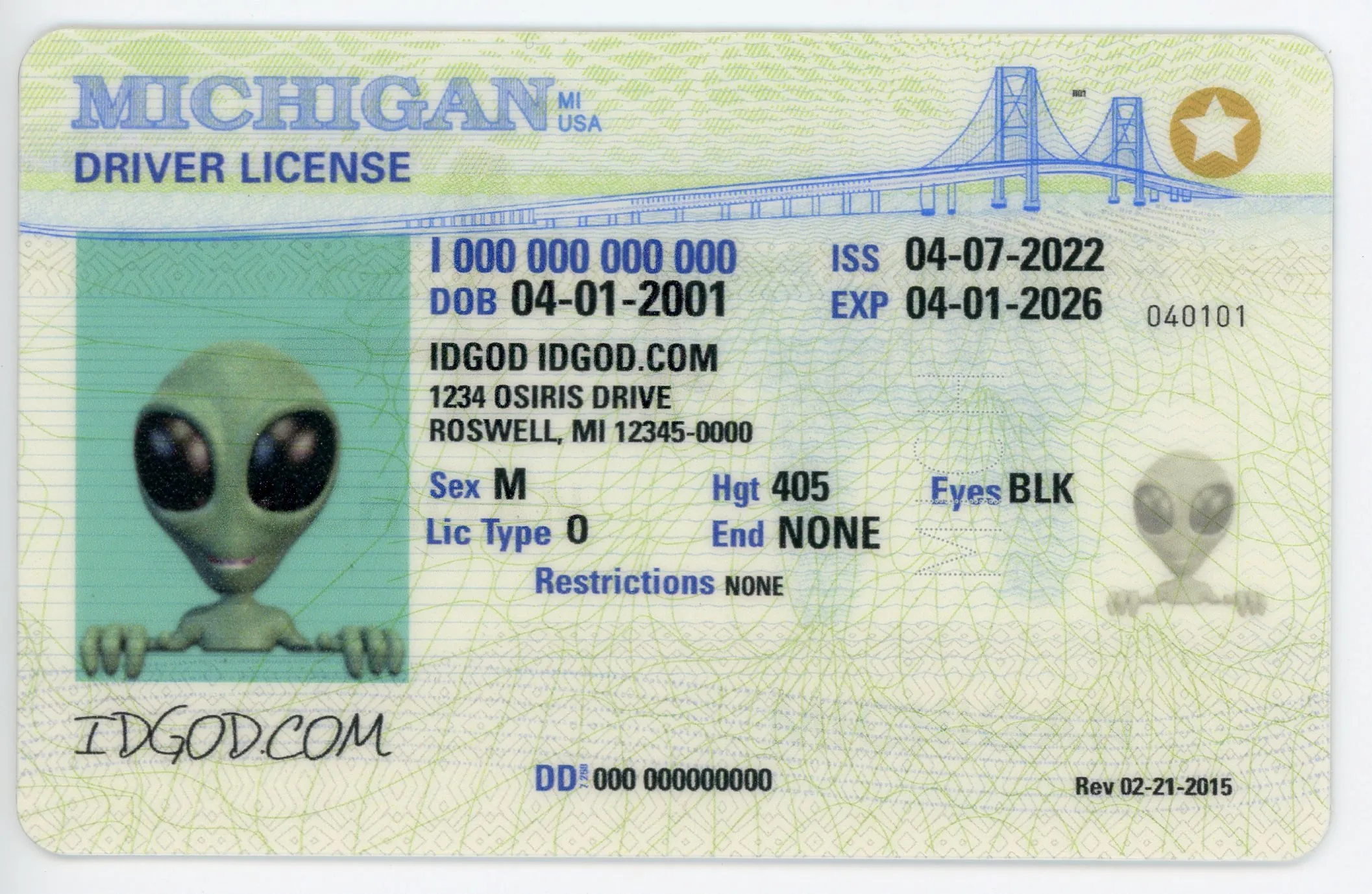 Michigan Scannable Fake Id Online