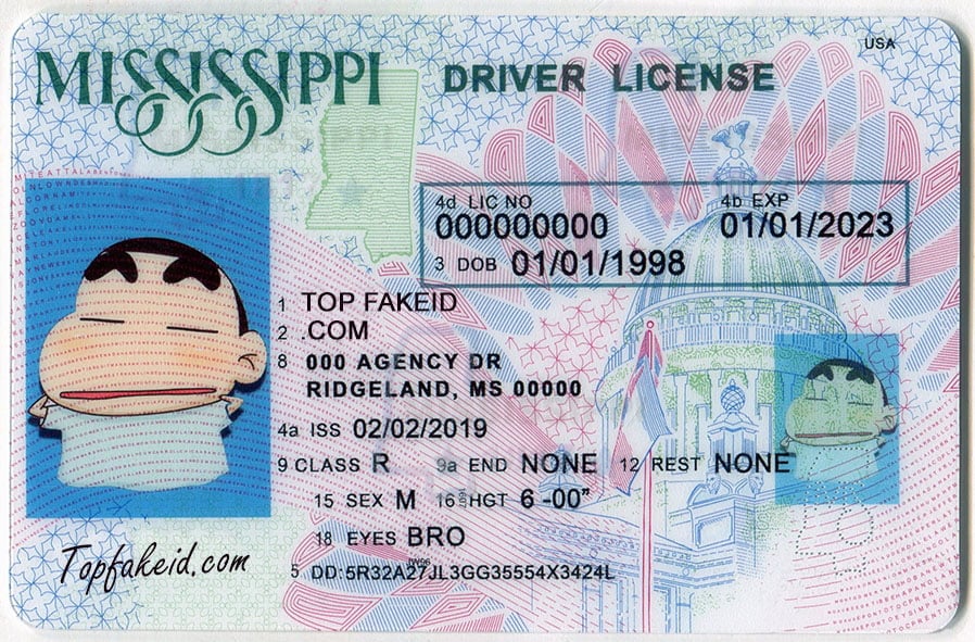 Mississippi Fake Id Generator