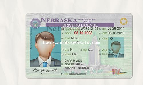 Nebraska Scannable fake id